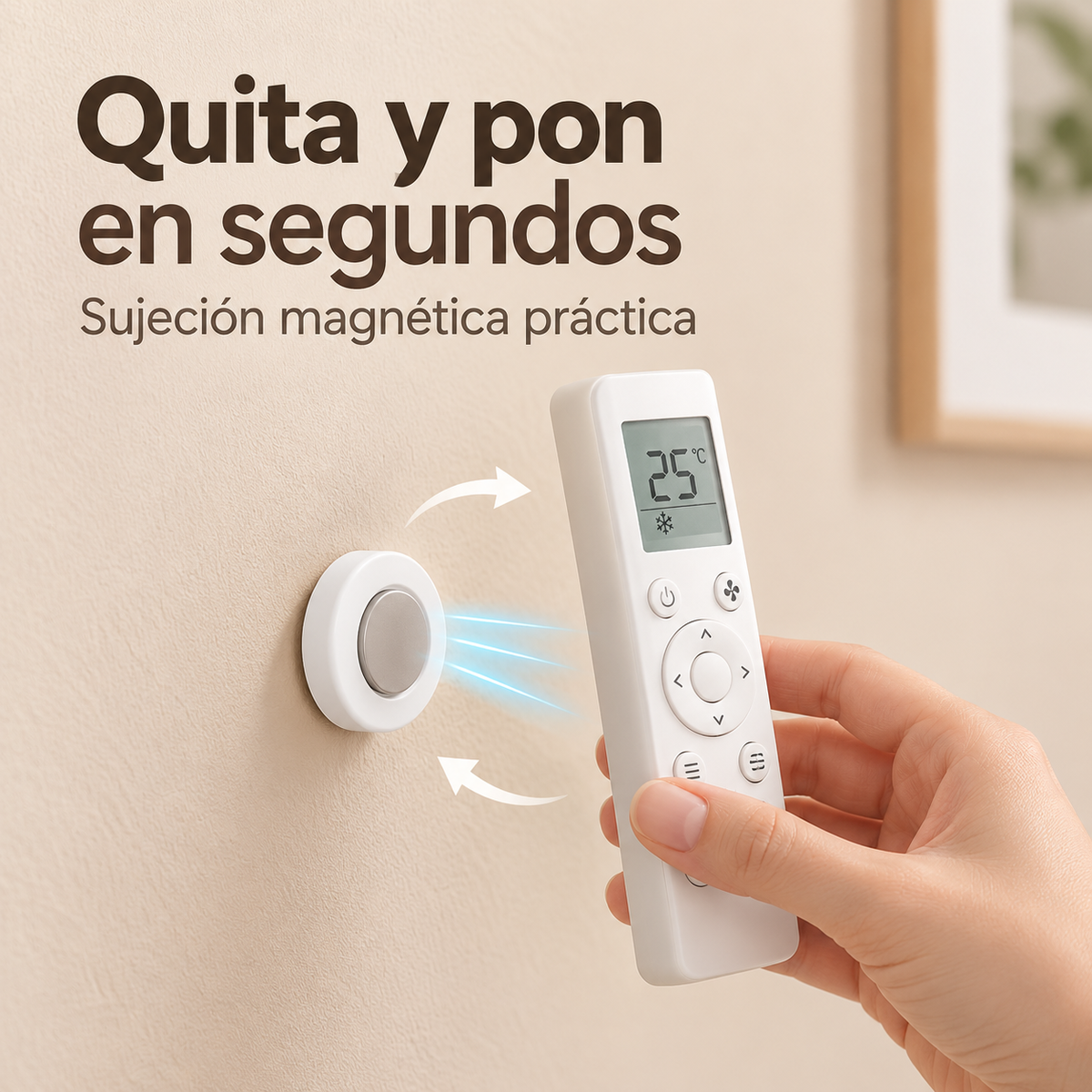 Soporte Magnético para Mandos Livora