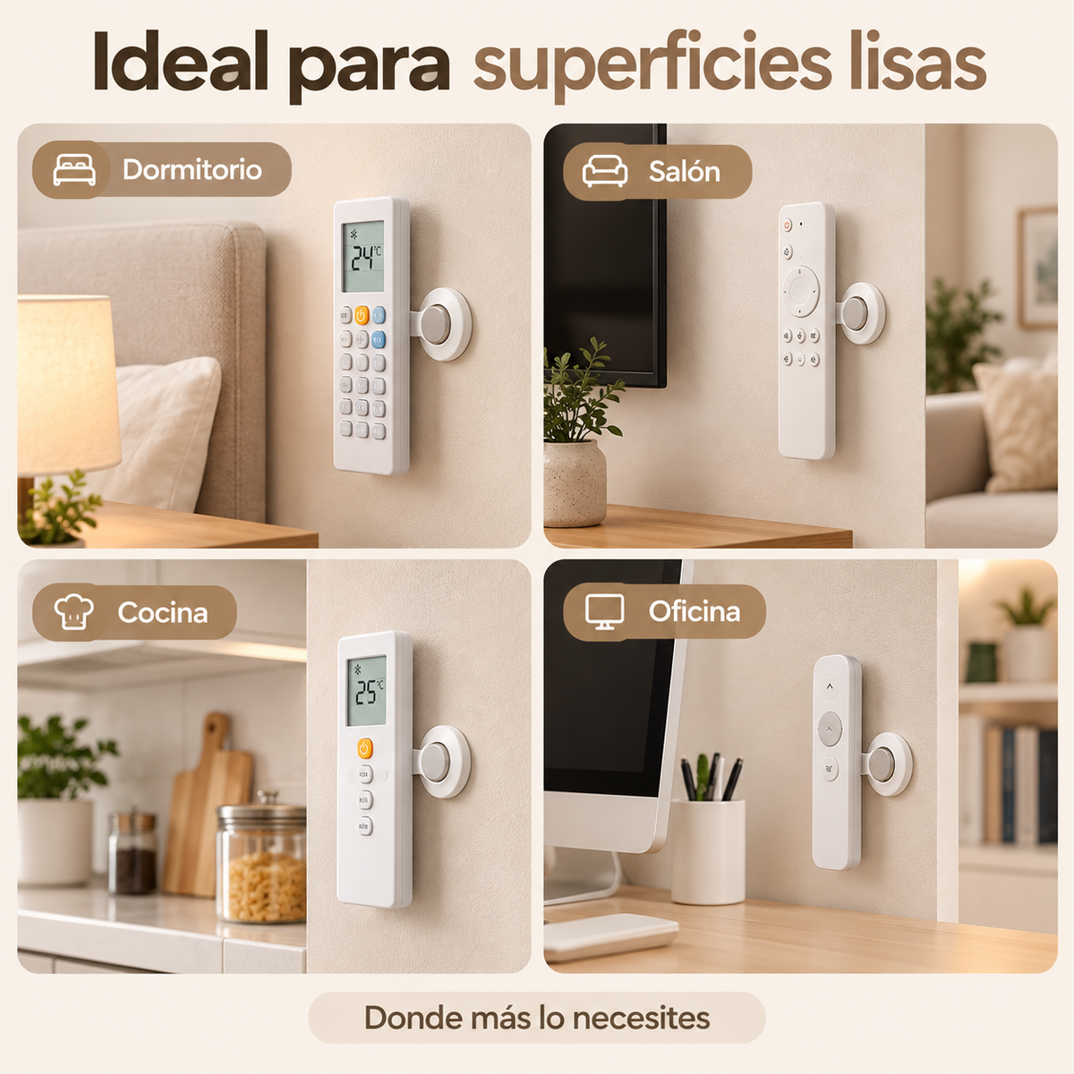 Soporte Magnético para Mandos Livora